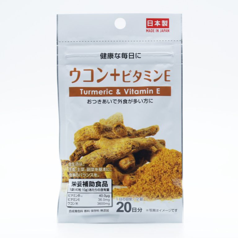 姜黄素＋维生素E营养补充片