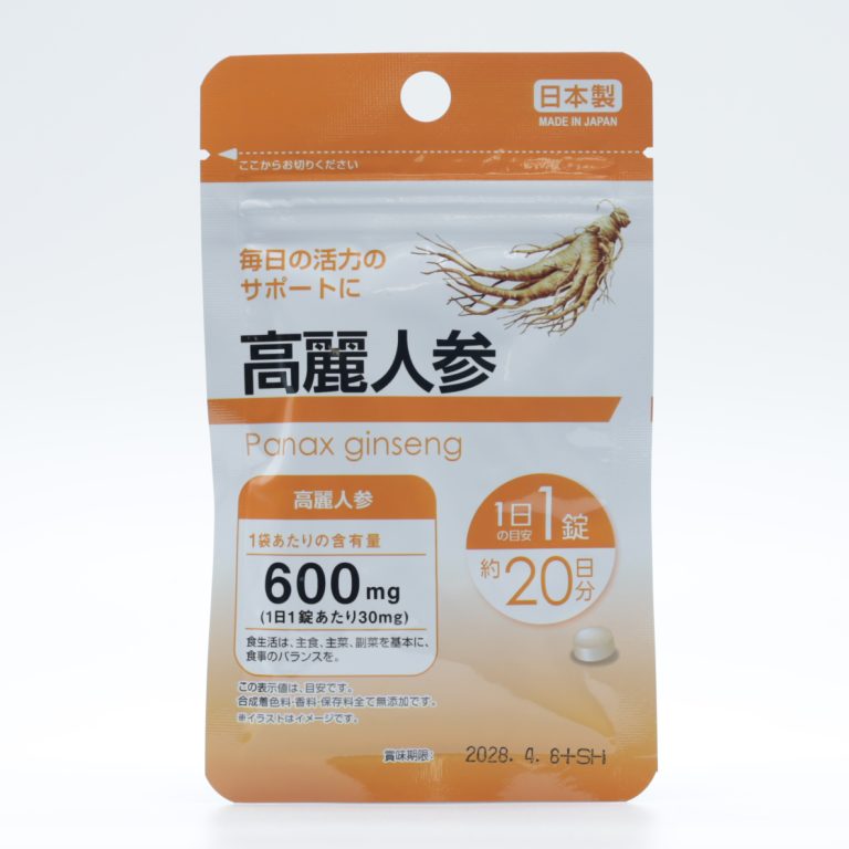 高丽人参活力营养补充片