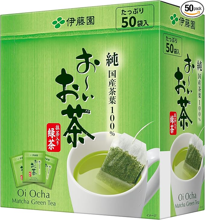 伊藤园 Oi Ocha 绿茶茶包 加入抹茶