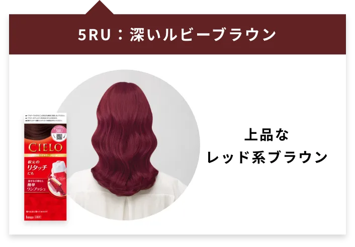深红宝石棕色