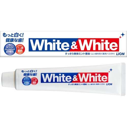 White &White 狮王含氟牙膏 150g